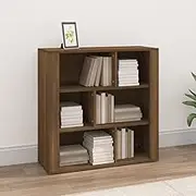Sideboard Brown Oak 80x30x80 cm Engineered Wood Dining Storage