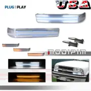 Switchback LED Turn Signal Lamp For 98-04 Chevrolet S10 Front Driver & Passenger (for: Chevrolet)