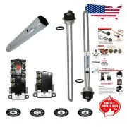 Durable Water Heater Tune-Up Kit with Thermostats, Element Wrench & Copper Parts