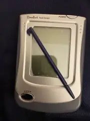 Vtg DataBank Touch Screen With Stylus Palm Pilot VPDA TDB-10-03 White Elephant