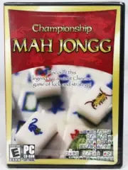 CHAMPIONSHIP MAH JONGG (CD-ROM) - New Sealed