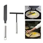 Hangable Pancake Batter Spreader Stainless Steel Kitchen Spatula Cream