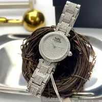 在飛比找ETMall東森購物網優惠-COACH手錶, 女錶 26mm 銀圓形精鋼錶殼 銀色滿天星