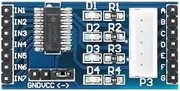 5pcs ULN2003 Stepper Motor Driver Board Module with ULN2003A Chip for 28BYJ-48 Stepper Motor Connection Socket 5-12V Power Supply