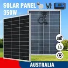 350W Bifacial Solar Panel 12V & 30A Regulator Mono Caravan Camping Power Charger