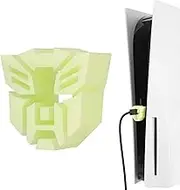 Geekria Cable Plug Protector Compatible with PlayStation PS5, PSVR 2 Replacement Lines Protect, VR Gaming Accessories Prevent Falling Charger Sleeve (Green)