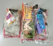 Burger King Kids Club Toys Hunchback of Notre Dame Finger Puppets, Qty 3, Sealed