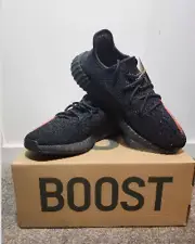 Adidas Yeezy Boost 350 V2 Core Black Red (2016/2022/2023) - US 9