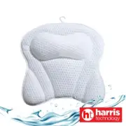 BOOC Bath Pillow, Ergonomic Bathtub Spa Pillow with 4D Air Mesh Technology