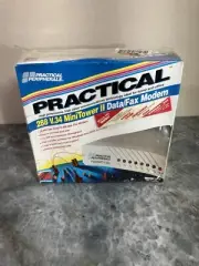 Practical Peripherals PM288MT Mini Tower II V.34 External Data/Fax Modem Sealed