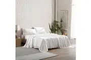 OzComfort 100% Lyocell Tencel King Bedset White Bedsheets