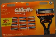 Gillette Fusion5 Men Razor Blade Refills 12 Count