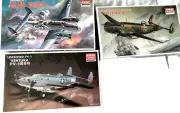 Academy- 3 LOCKHEED VENTURA's- 1/72nd- 1991- COMPLETE- all 3 SEALED parts-Read