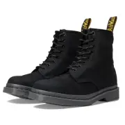 Dr. Martens Unisex 1460 Milled Nubuck WP Black Boots Size M8 W9