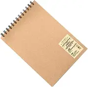 Beavorty Spiral Notebook B5 Journal Blank Pages for Writing Sketching Diary Travel Poetry Creative Writing Sketchbook (random Cover)