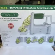 Spiralizer 5-Blade Vegetable Slicer, New In Box 5-Blade Vegetable Slicer