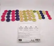 Stampin' Up! Big Designer Buttons Springtime Vintage 47 Buttons #122301