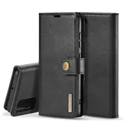 DG.Ming Samsung Galaxy A31 Detachable Classic Wallet Case Cover A315 [Black]