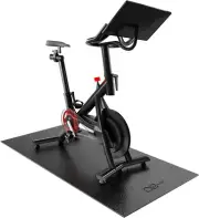 Cycleclub Bike Mat Compatible with Peloton Bike Elliptical Treadmill Mat