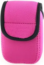 Soft Case DC Camera Bag for G9X G7X fit for Nikon fit for Sony RX100 ZV1 fit for FUJIFILM fit for Fuji LX10 fit for Olympus(Rose)