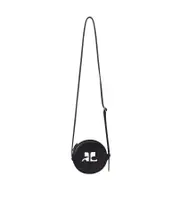 Courrèges Reedition Mini Circle Bag One size Black