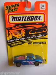 MATCHBOX SUPERFAST #32 62 CORVETTE 1993 ISSUE