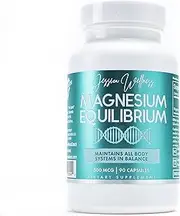 High Absorption Magnesium Equilibrium Complex by Jessica Wellness - Pure, Gluten Free, Non GMO Pills - 90 Vegan Capsules