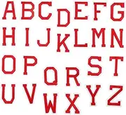 HAPINARY 26pcs Iron Letter Patches a Z Embroidered Alphabet Clothing Patches for DIY Crafts Repair and Decoration for Jackets Bags and Jeans