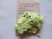 10% Off Dames of the Needle-From The Cauldron Rick Rack-Apple Green 1 inch