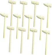 LALADEFIEE 1Set Mini Wooden Hammers for Creative DIY Tools for Design for Seafood and Cake Preparation Playset for Boys