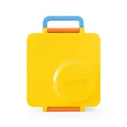 Omie Omiebox V2 Hot & Cold 21.5cm Kids Bento Box w/ Thermos Lunchbox Sunshine