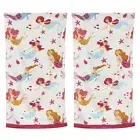 2x Onkaparinga Kids 60x120cm Beach/Swim Pool Towel Absorbent Cotton Mermaids
