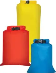Outdoor Products Ultimate Dry Sack 3-Pack (Pack of 3), Assorted