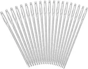 Baxnore 20PCS Hand Sewing Needles, Big Eye Sewing Needles, Yarn Wool Knitting Needle, Large Eye Stitching Needles, Tapestry Needles for Sewing Embroidery