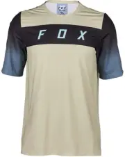Fox Racing Flexair Youth SS MTB Mountain Bike Jersey Oat LG