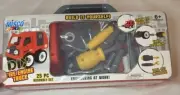 Misco Toys DIY Fire Engine Truck 25 Piece Assembly Set Engineering at Work. NEW
