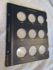 Whitman Morgan Silver Dollar Page #6 9128 1889 S 1891 S Plastic Slides NO COINS