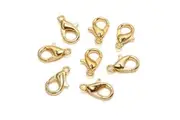 12mm Stainless Steel Swivel Lobster Clasp Parrot Claw Hook Clip Closure Findings for Jewellery Making