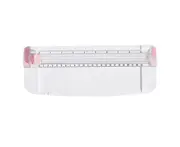 JIELISI Mini A5 Paper Trimmer Cutter Desktop Paper Cutting Machine with Security Cutter Head Auxiliary Side Ruler for Craft Paper Photos Cards Scrapbooking