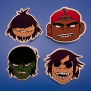 Gorillaz Pack Of Stickers