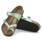 Birkenstock Mayari Birko-Flor sandal graceful matcha EU 38 US 7-7.5 regular/wide