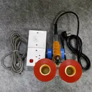 Portable Woodworking Manual Stitching Machine Veneer Splicing Line Double Thread