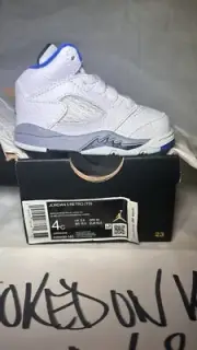 Sz 4c New Jordan 5 Retro Kids 440890 140