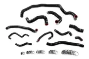 HPS Silicone Radiator Hose Kit for 07-10 Mini Cooper S 1.6L Turbo N14 M/T BLACK (for: Mini)