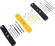 FOMIYES 3Sets Cerumen Spoon Ear Cleaning Tools Portable Picker Massage Supplies Ear Wax Removal Kit for Home Care