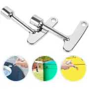 Triangle Key 4pcs Set For Outdoor Garbage Bin Locking Utility