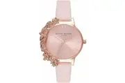 Olivia Burton Ob16cb11 Womens Pink Watch Quartz 30mm