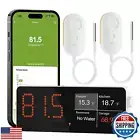 MOCREO WiFi Refrigerator Thermometer Digital Freezer Alarm, Remote Email and