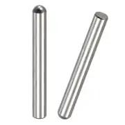 12x100mm Dowel Pins, 2pcs Round Head Flat Chamfered End Dowel Pin