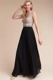 Aidan Mattox Regina Dress Size 10 NEW MSRP: $375 BHLDN